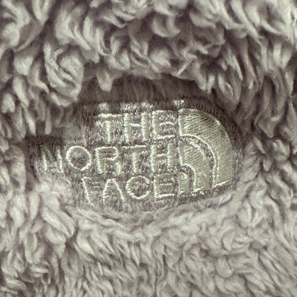 North Face Osito Sherpa Fleece Jacket Light Purple 3T GREAT CONDITION - Picture 2 of 6